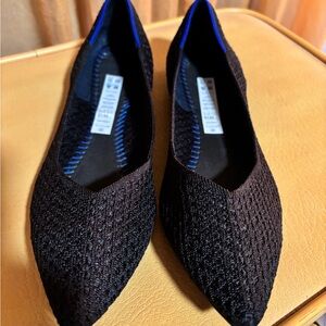 Rothy's Black and Blue Women's Flats